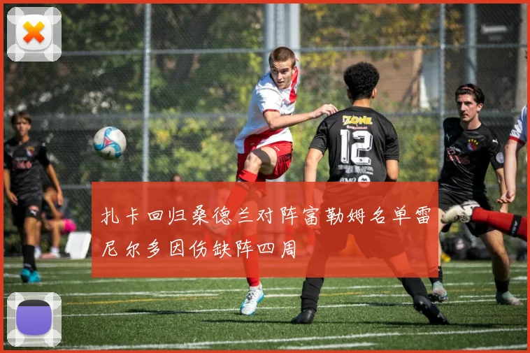扎卡回归桑德兰对阵富勒姆名单雷尼尔多因伤缺阵四周